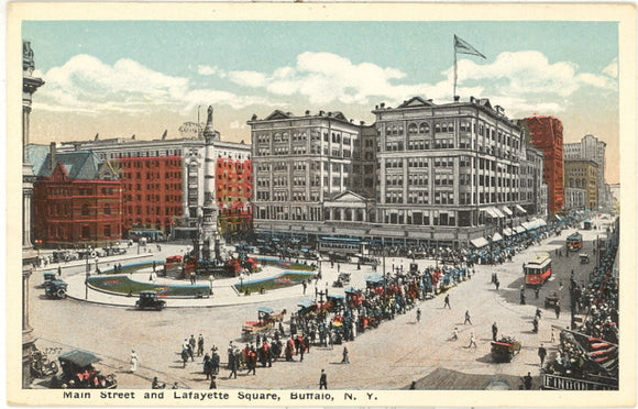 Main Street and Lafayette Square, Buffalo, NY - Carey's Emporium
