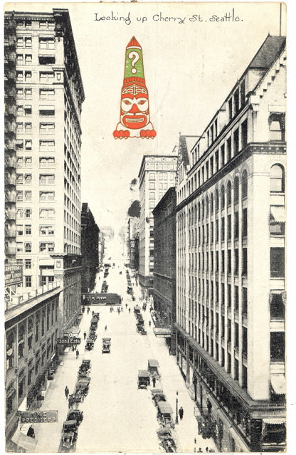 Looking Up Cherry St., Seattle, WA - Carey's Emporium