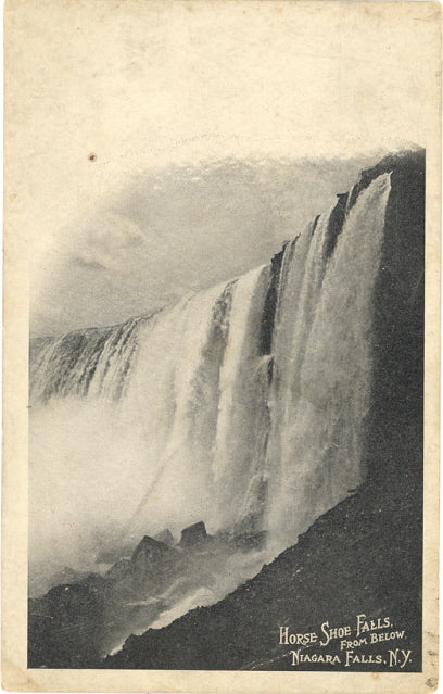 Horseshoe Falls from Below, Niagara Falls, NY - Carey's Emporium