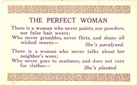 The Perfect Woman - Carey's Emporium