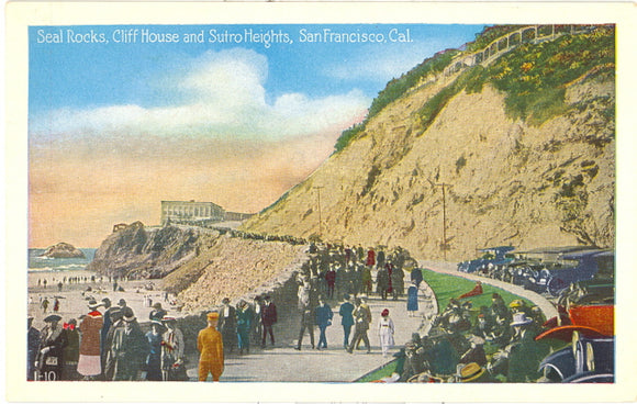 Seal Rocks, Cliff House and Sutro Heights, San Francisco, CA - Carey's Emporium