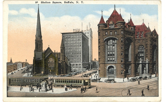 Shelton Square Trolley Cars, Buffalo, NY - Carey's Emporium
