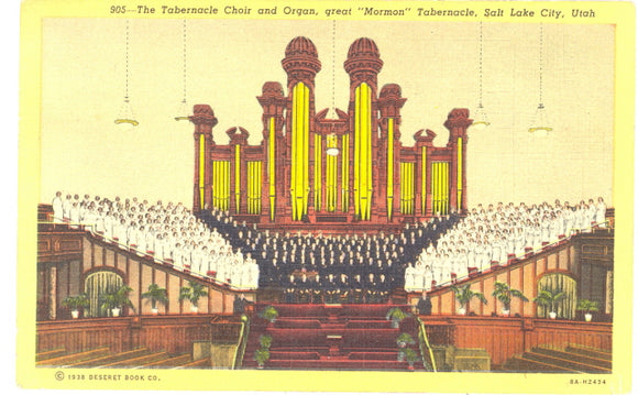 Tabernacle Choir and Organ, Salt Lake City, UT - Carey's Emporium