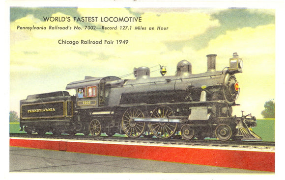 Worlds Fastest Locomotive - Carey's Emporium