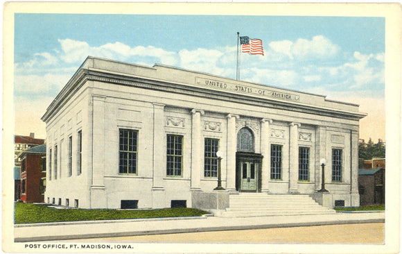 Post Office, Ft. Madison, IA - Carey's Emporium