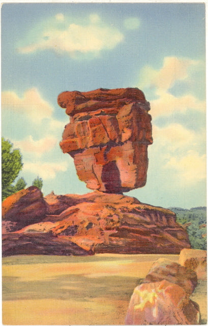 Balanced Rock, Garden of the Gods, Pikes Peak Region, CO - Carey's Emporium