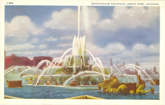 Buckingham Fountain, Grant Park, Chicago, IL - Carey's Emporium