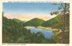 Shore Line Drive at Hungry Mother State Park, near Marion, VA - Carey's Emporium