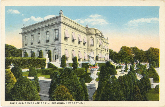 The Elms, Residence of E. J. Berwind, Newport, RI - Carey's Emporium