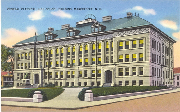Central Classical High School Building, Manchester, NH - Carey's Emporium