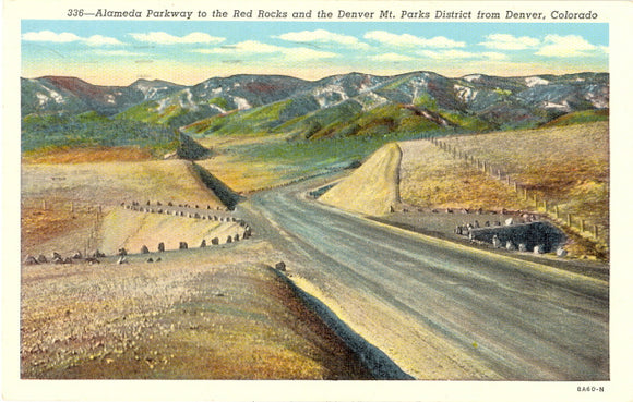 Alameda Parkway to the Red Rocks and the Denver Mountain Parks, CO - Carey's Emporium