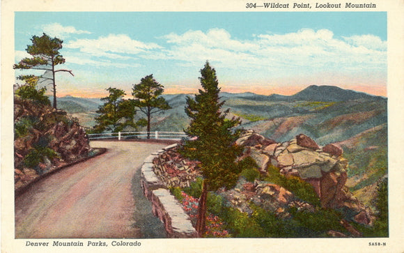Wildcat Point, Lookout Mountain, Denver Mountain Parks, CO - Carey's Emporium