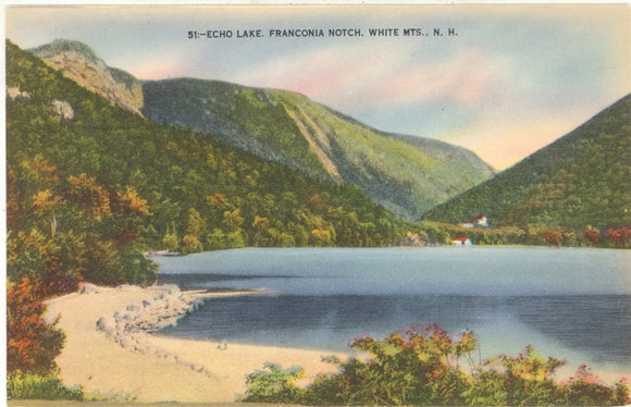 Echo Lake, Franconia Notch, White Mountains, NH - Carey's Emporium