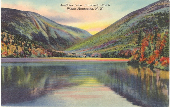 Echo Lake, Franconia Notch, White Mountains, NH - Carey's Emporium