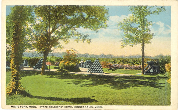 Mimic Fort, Minn. State Soldiers Home, Minneapolis, MN - Carey's Emporium