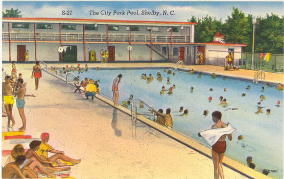 City Park Pool, Shelby, NC - Carey's Emporium