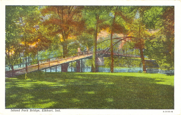 Island Park Bridge, Elkhart, IN - Carey's Emporium
