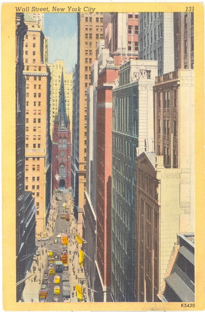 Wall Street, New York City, NY - Carey's Emporium