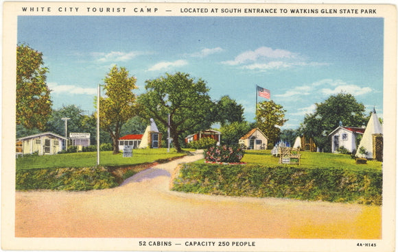 White City Tourist Camp, Watkins Glen, NY - Carey's Emporium