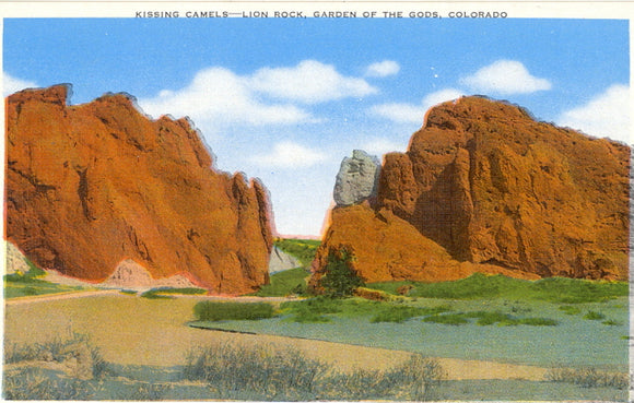 Kissing Camels--Lion Rock, Garden of the Gods, CO - Carey's Emporium