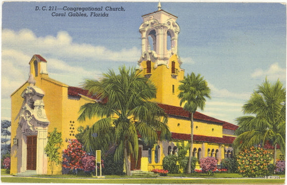 Congregational Church, Coral Gables, FL - Carey's Emporium