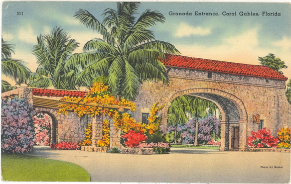 Granada Entrance, Coral Gables, FL - Carey's Emporium