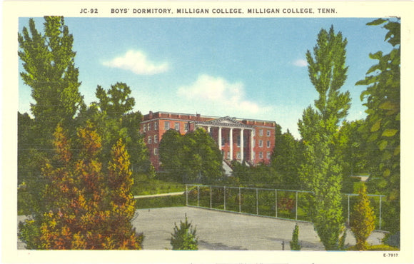 Boys Dormitory, Milligan College, TN - Carey's Emporium