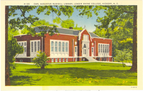 Carl Augustus Rudisill Library, Lenoir Rhyne College, Hickory, NC - Carey's Emporium