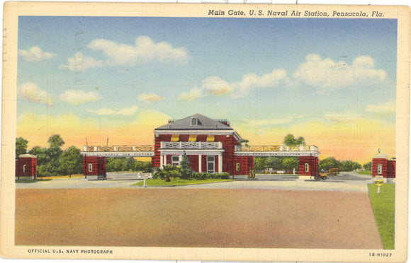 Main Gate, U.S. Naval Air Station, Pensacola, FL - Carey's Emporium