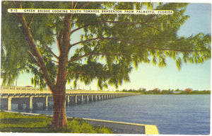 Green Bridge Looking South Towards Bradenton, FL - Carey's Emporium