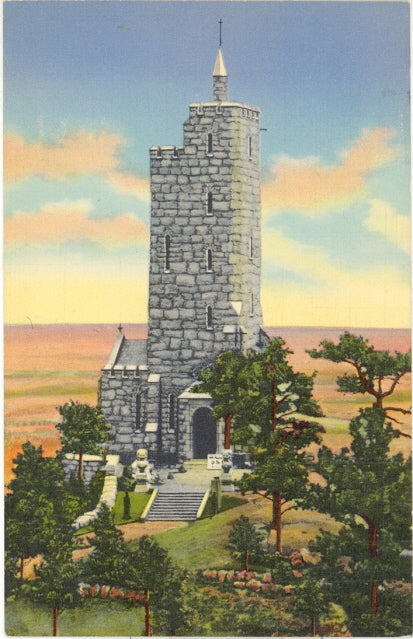 Will Rogers Shrine of the Sun, on Cheyenne Mountain, Broadmoor-Cheyenne Mt. Highway, Colorado Springs, CO - Carey's Emporium