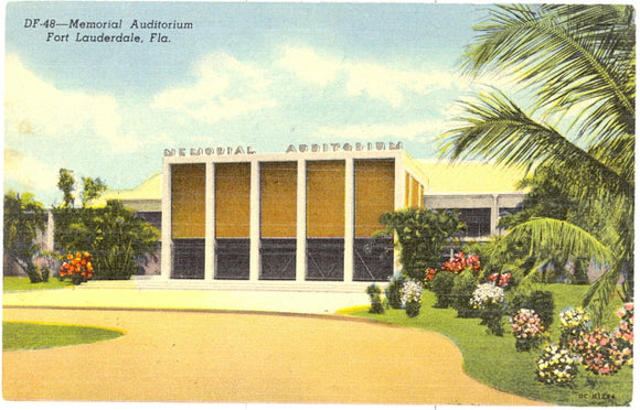Memorial Auditorium, Fort Lauderdale, FL - Carey's Emporium