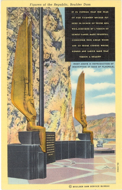 Figures of the Republic, Boulder Dam - Carey's Emporium