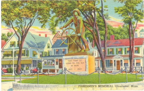 Fishermens Memorial, Gloucester, MA - Carey's Emporium