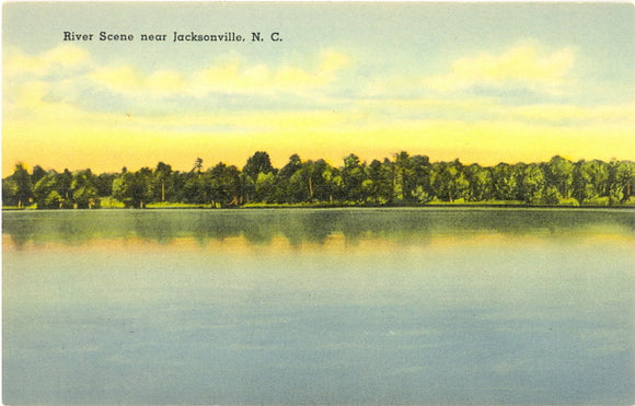 River Scene near Jacksonville, NC - Carey's Emporium