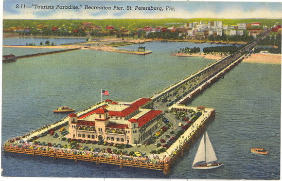 Tourists Paradise, Recreation Pier, St. Petersburg, FL - Carey's Emporium