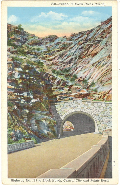 Tunnel in Clear Creek Canyon, Denver, CO - Carey's Emporium