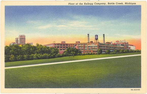 Plant of the Kellogg Company, Battle Creek, MI - Carey's Emporium