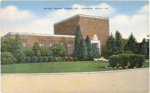 Water Works Plant, Mt. Clements, MI - Carey's Emporium