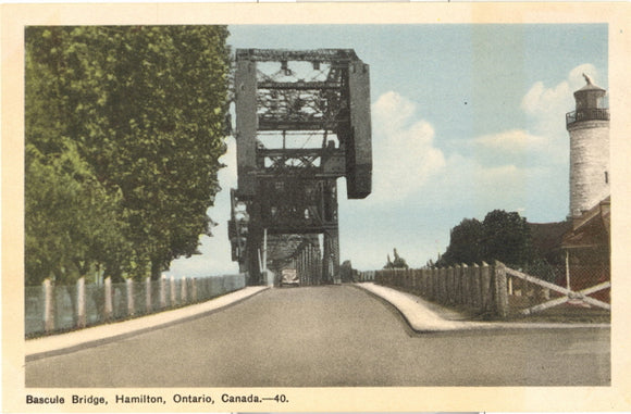 Bascule Bridge, Hamilton, Ontario - Carey's Emporium