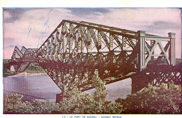Quebec Bridge, Quebec City, Quebec - Carey's Emporium