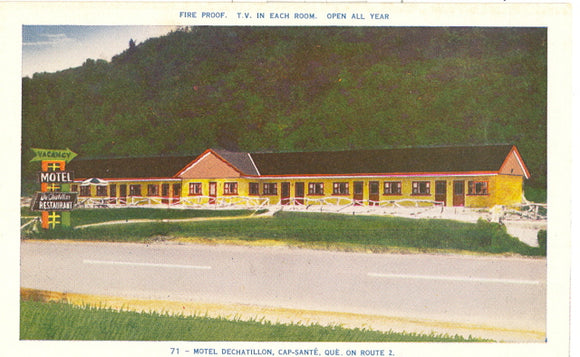 Motel Dechatillon, Cap-Sante, Quebec - Carey's Emporium