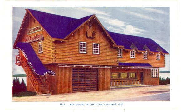 Restaurant De Chatillon, Cap-Sante, Quebec - Carey's Emporium