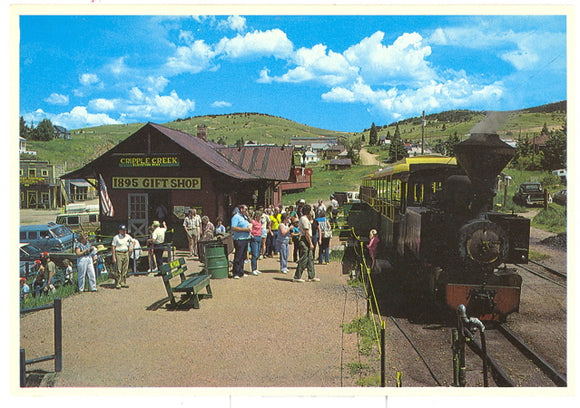 Victor Narrow Gauge Train, Cripple Creek, CO - Carey's Emporium