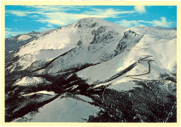 Aerial View of Pikes Peak, CO - Carey's Emporium