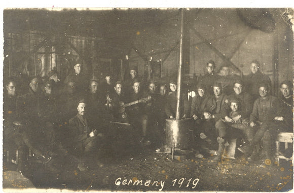 Soldiers In Their Barracks WWI - Carey's Emporium