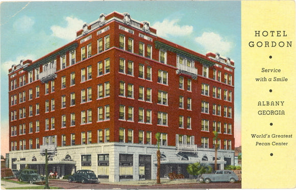 Hotel Gordon, Service with a Smile, Albany, GA - Carey's Emporium
