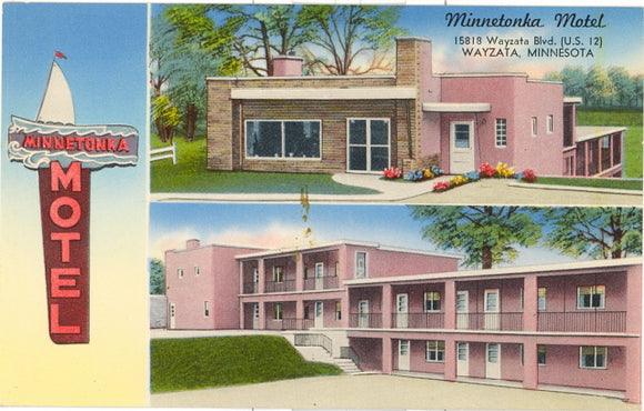 Minnetonka Motel, Wayzata, MN - Carey's Emporium