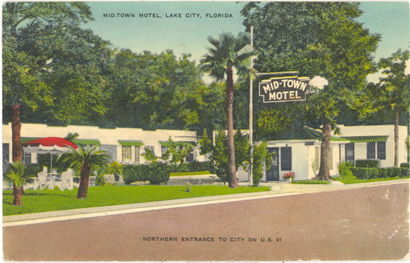 Mid-Town Motel, Lake City, FL - Carey's Emporium