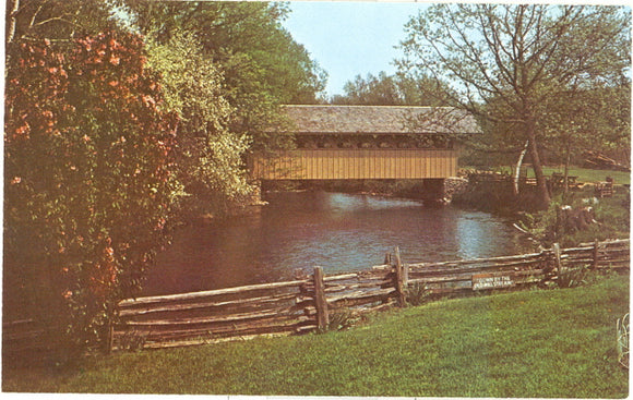 Covered Bridge, Waupaca, WI - Carey's Emporium